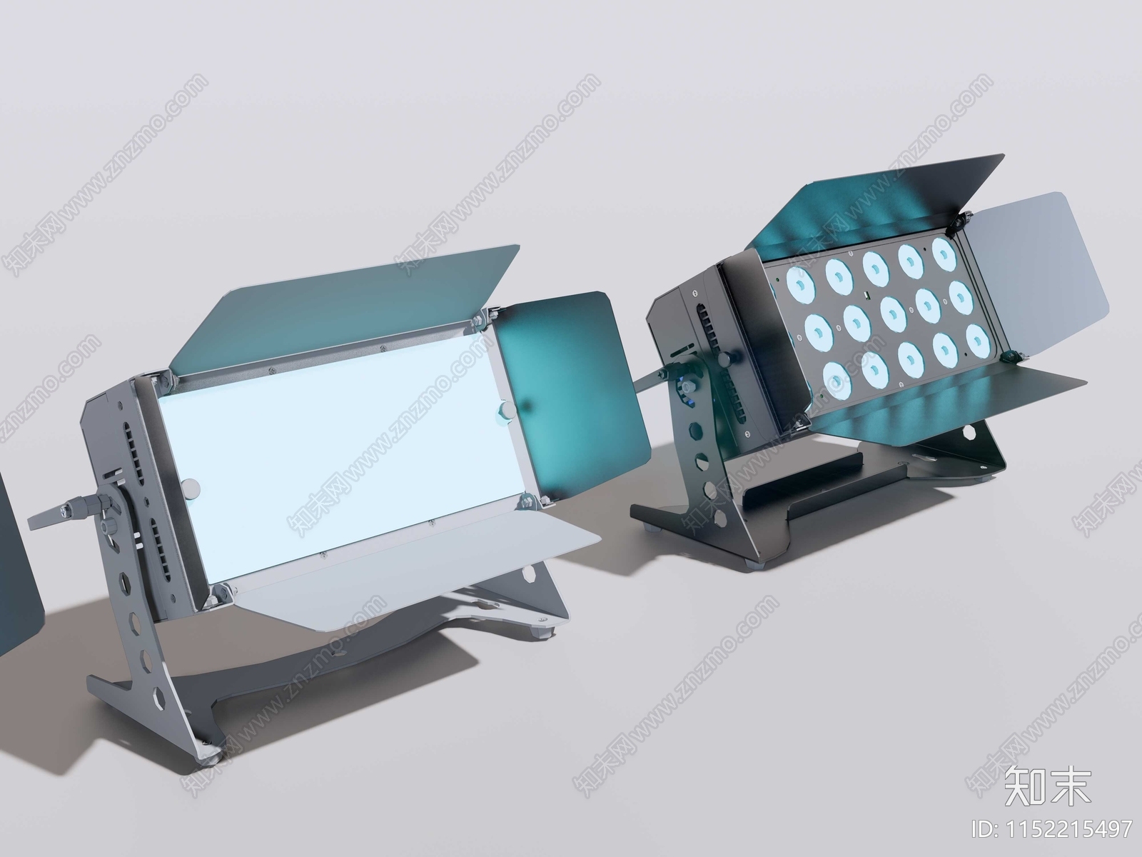 现代舞台投光灯SU模型下载【ID:1152215497】