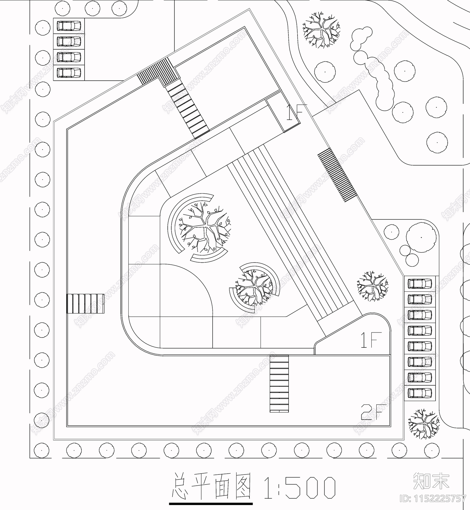 现代六班幼儿园建筑施工图下载【ID:1152225757】