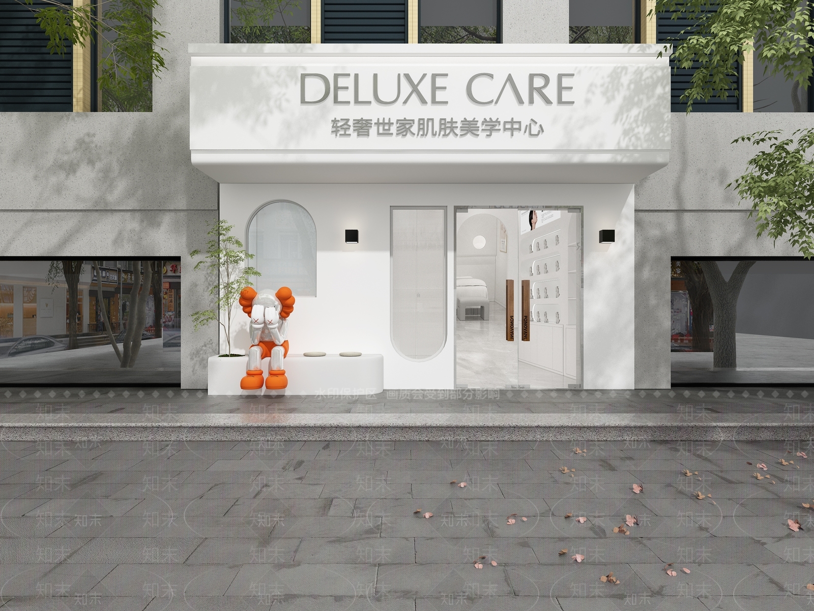 现代轻奢美容院3D模型下载【ID:1152247008】