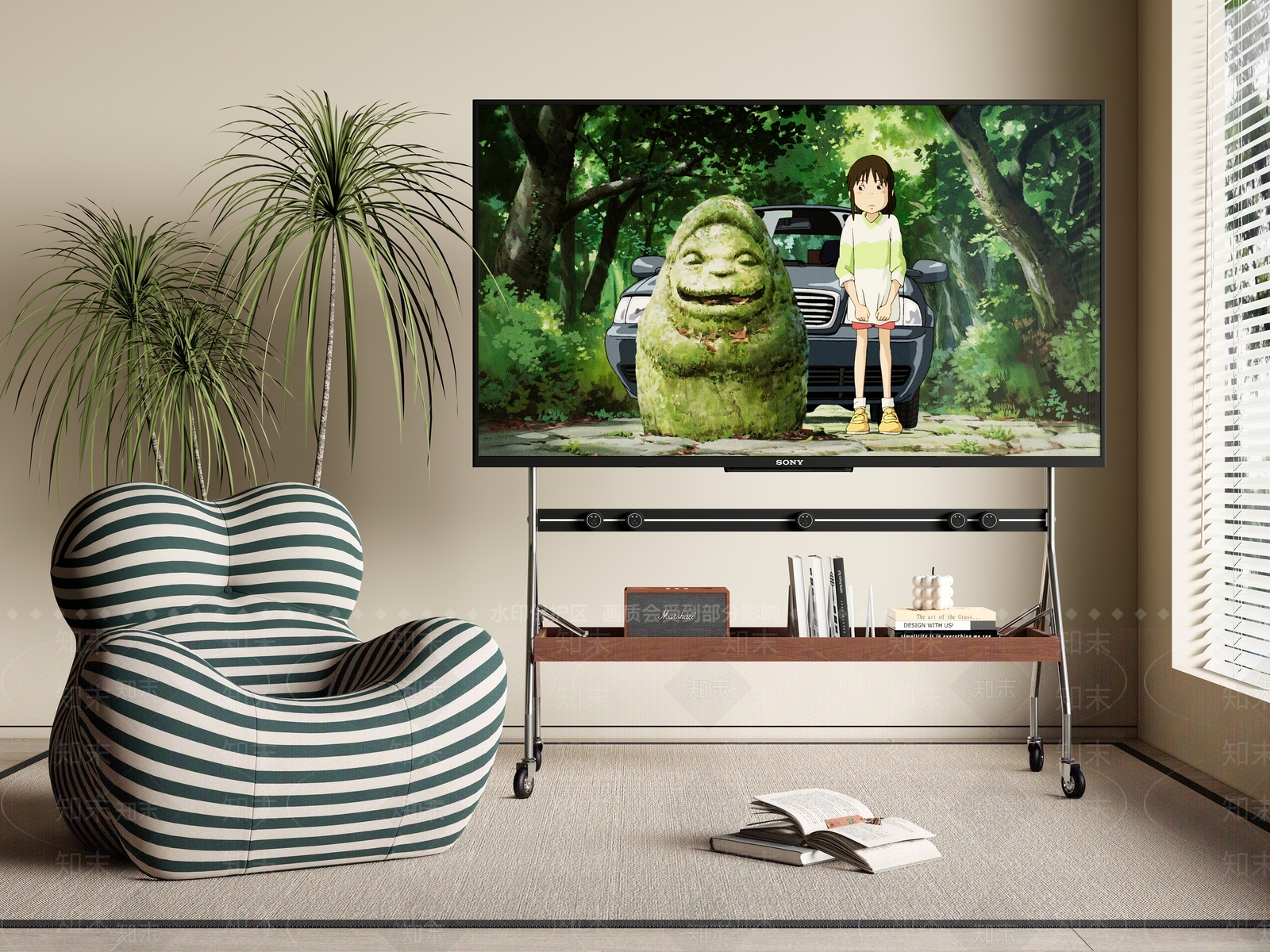 电视机SU模型下载【ID:1152248893】