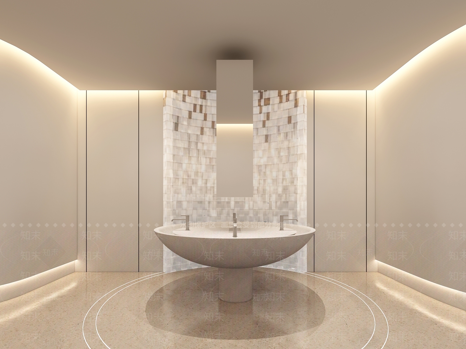 现代美容SPA店3D模型下载【ID:1152250699】