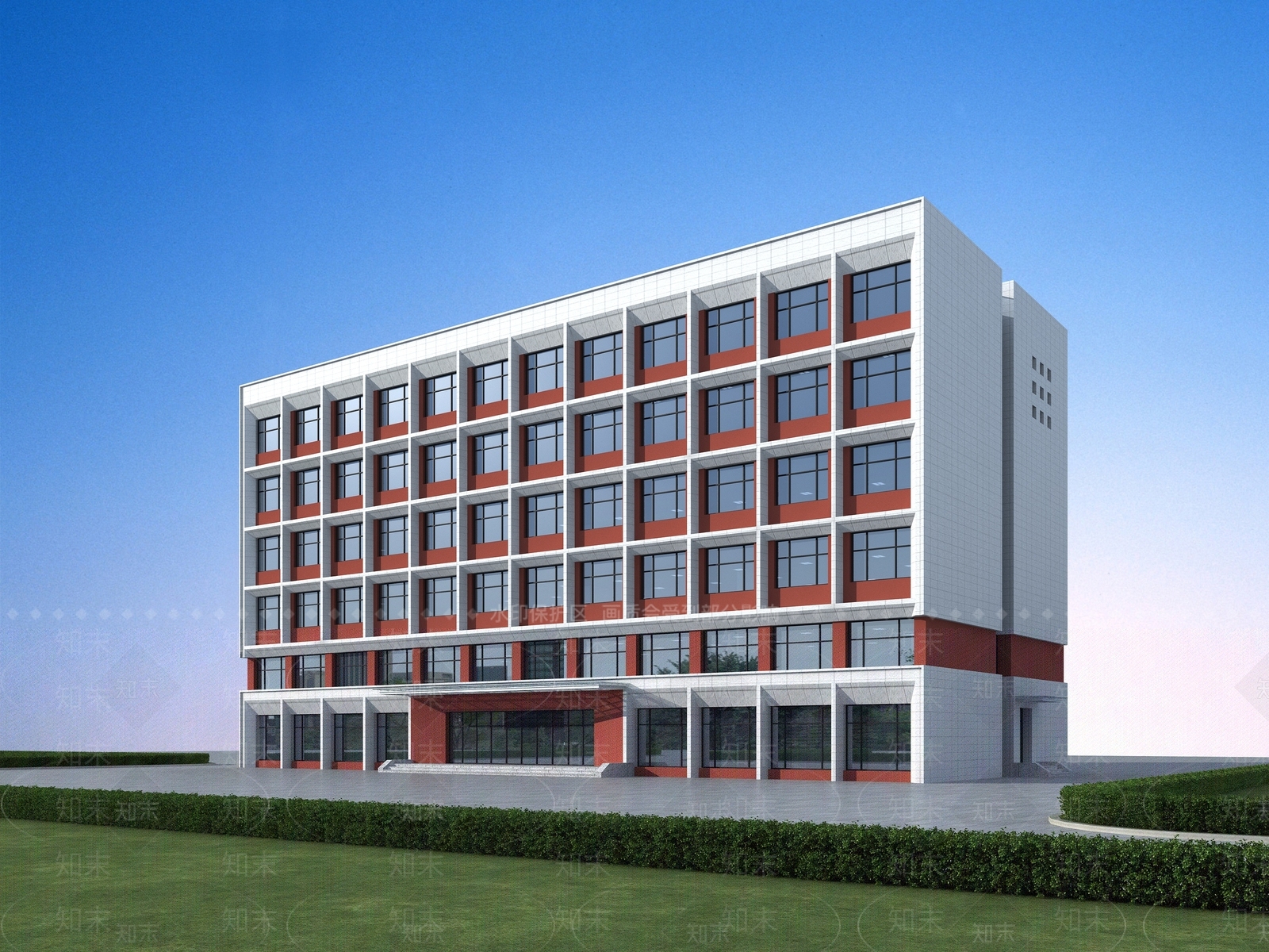 现代风格宿舍楼3D模型下载【ID:1152253650】