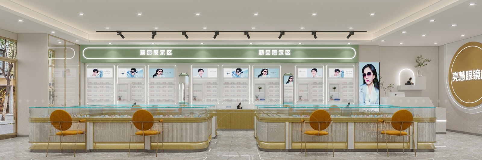 现代眼镜店3D模型下载【ID:1152262624】