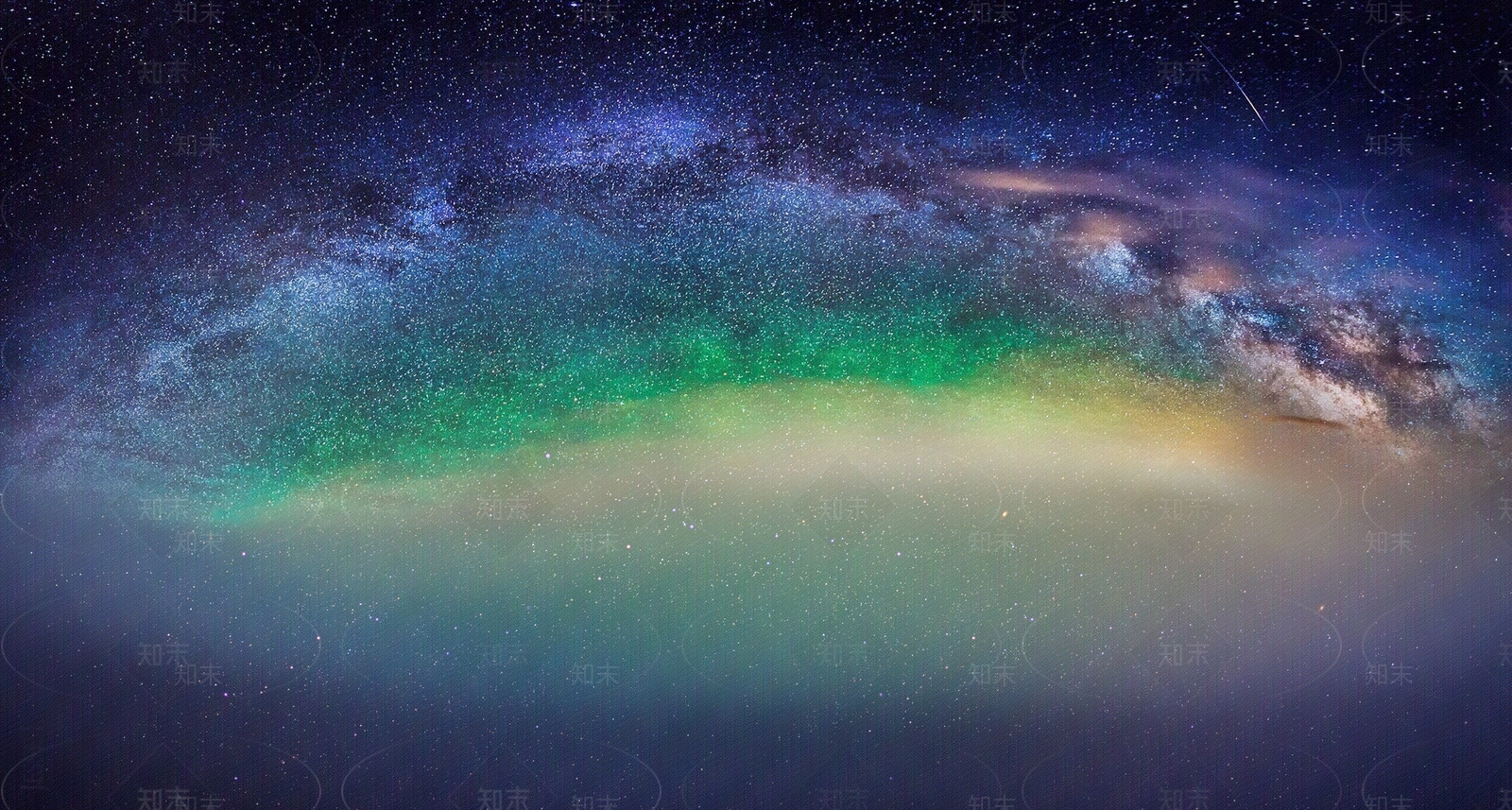 夜晚银河星空外景贴图下载【ID:1152266070】