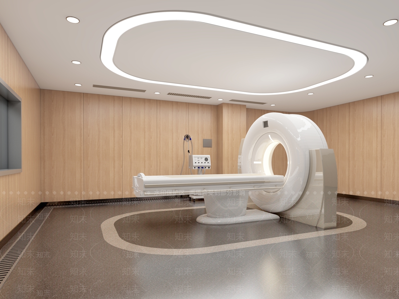 现代医院CT检查室3D模型下载【ID:1152272653】