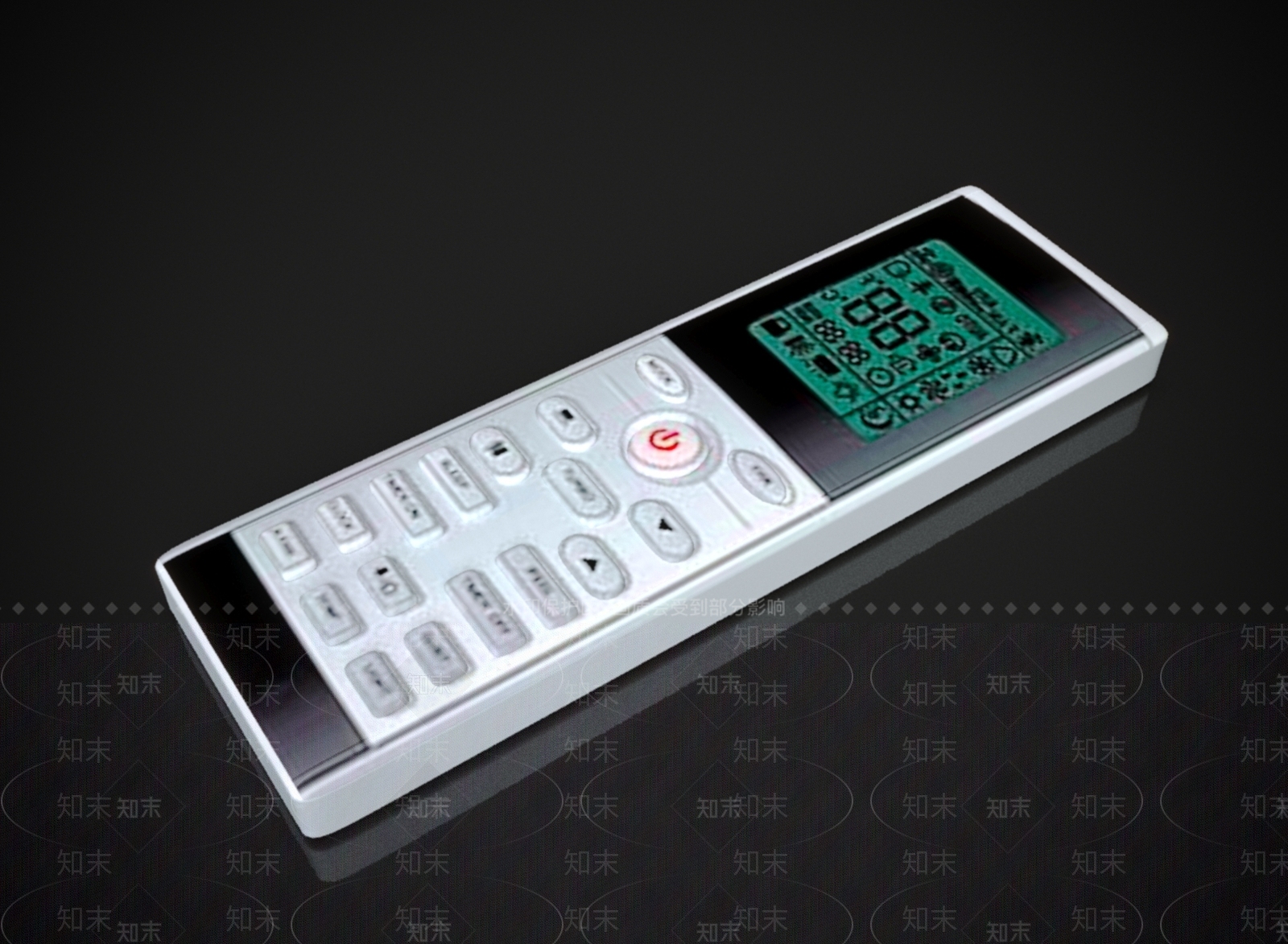 空调遥控器3D模型下载【ID:1152272852】
