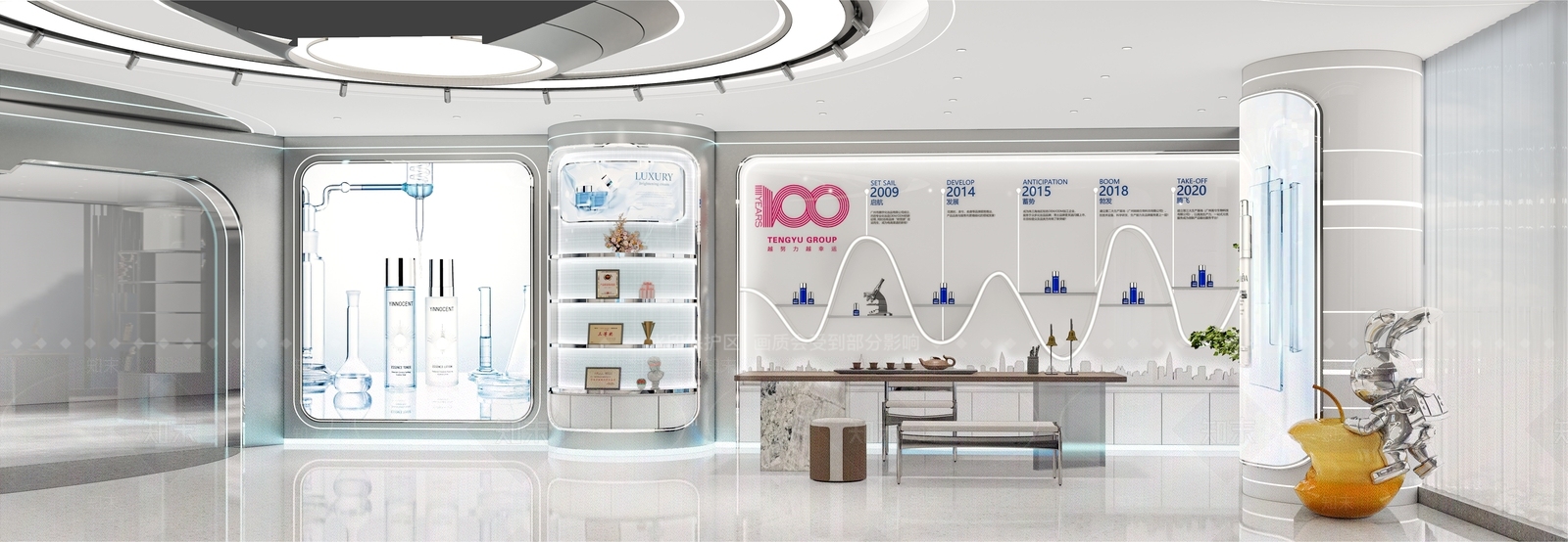 现代美妆店SU模型下载【ID:1152285448】