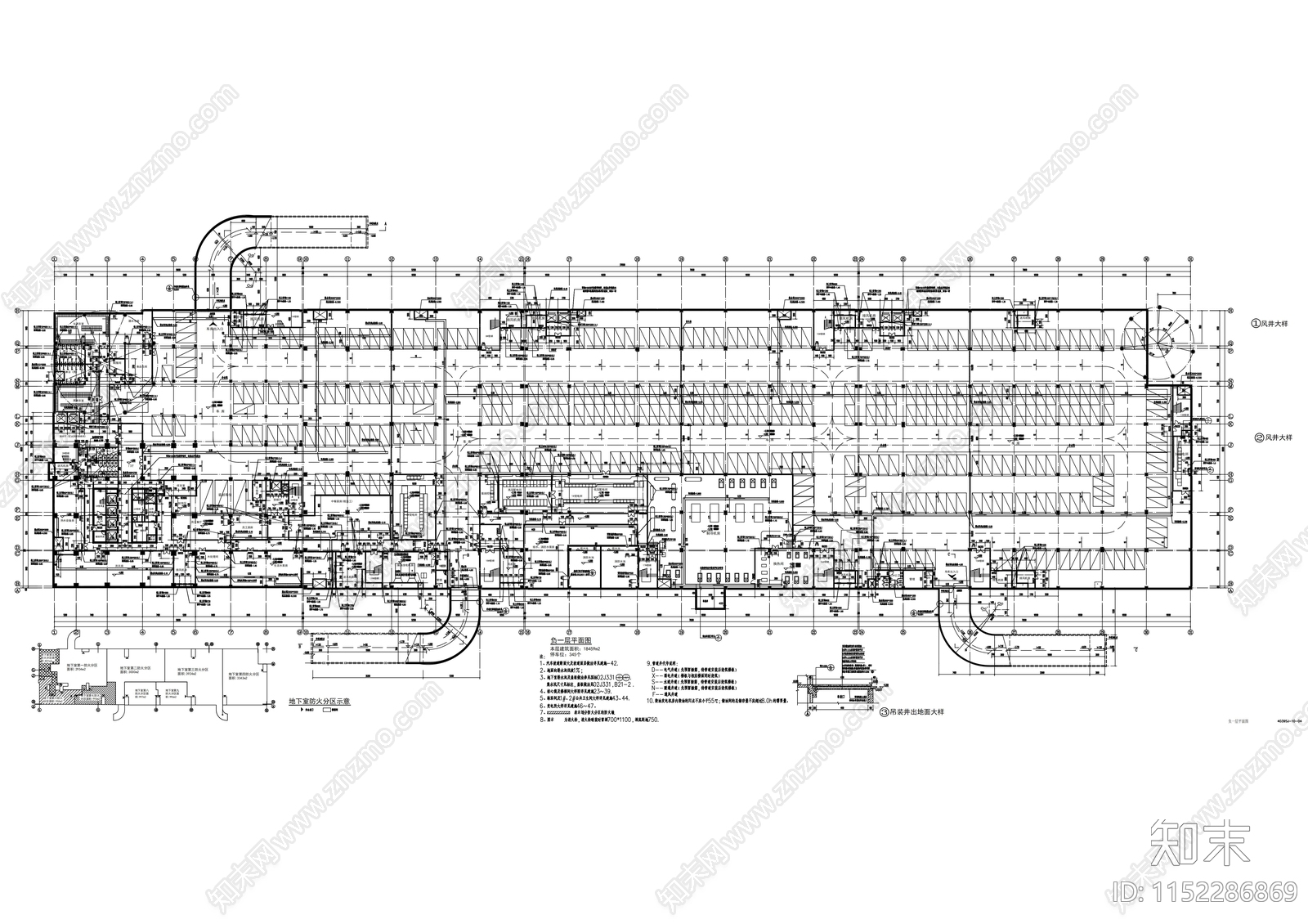 24层大型商业综合体建cad施工图下载【ID:1152286869】