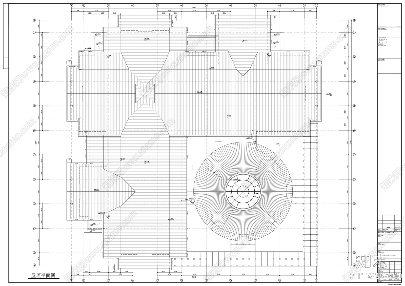 大型超市建cad施工图下载【ID:1152287040】