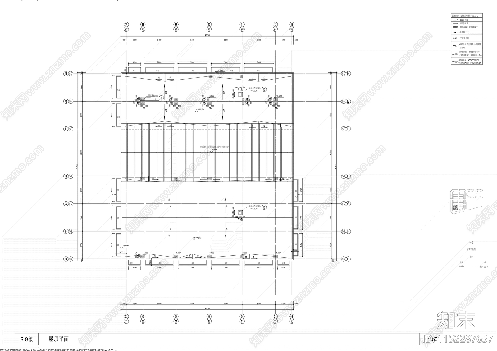 知名建材城cad施工图下载【ID:1152287657】