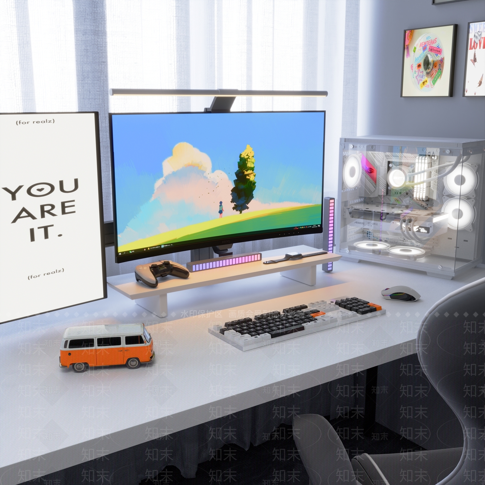 电脑设备3D模型下载【ID:1152288857】