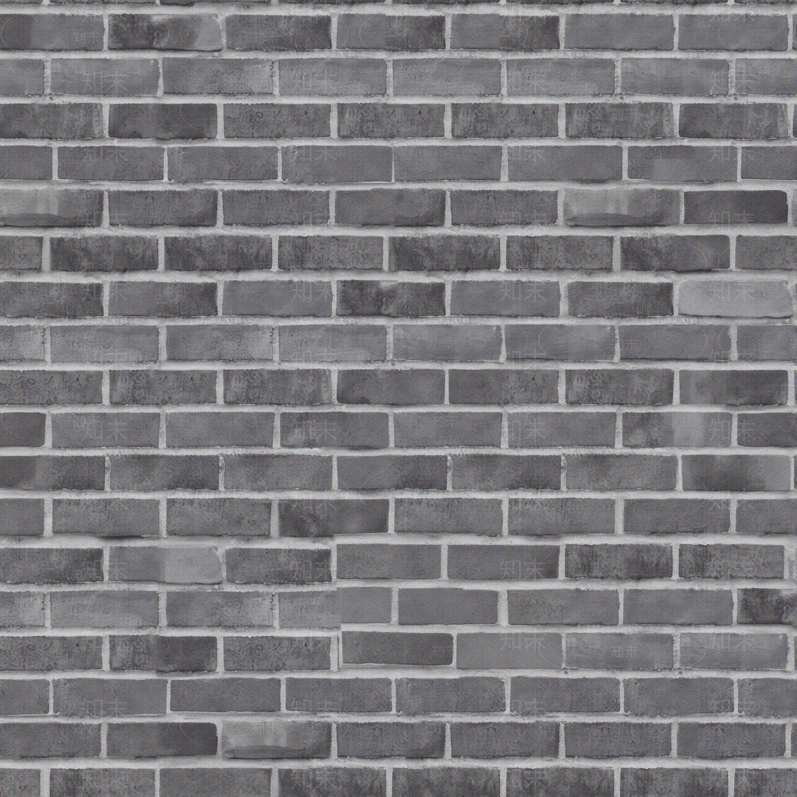 无缝青砖墙贴图下载【ID:1195387282】