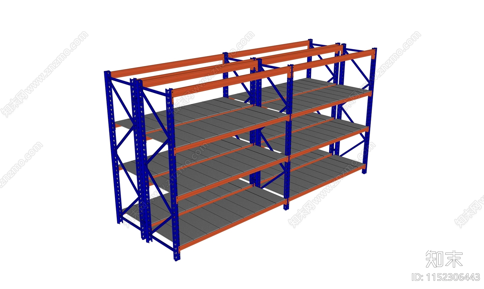 现代金属货架SU模型下载【ID:1152306443】