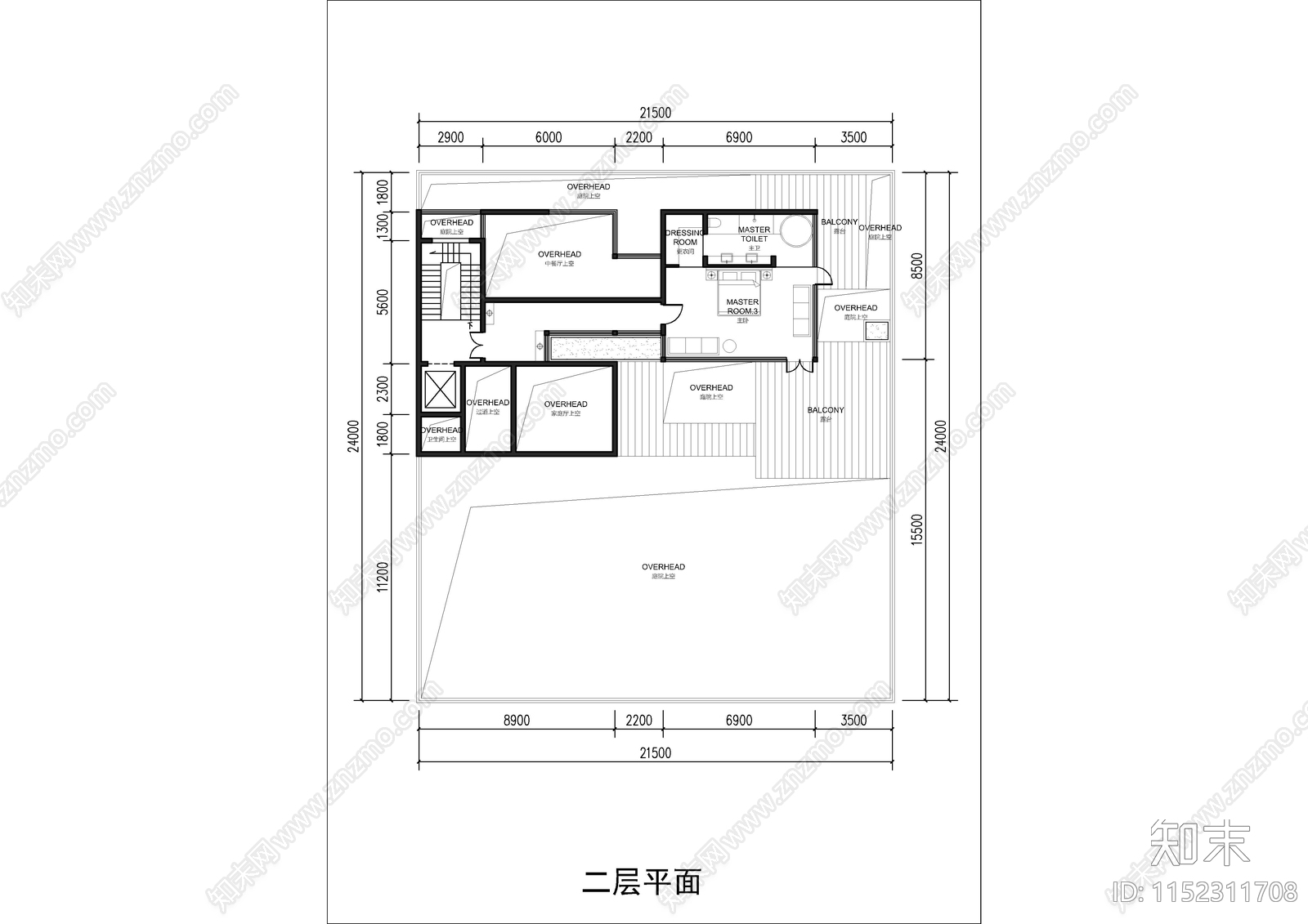 苏州高级合院别墅建筑平面图cad施工图下载【ID:1152311708】