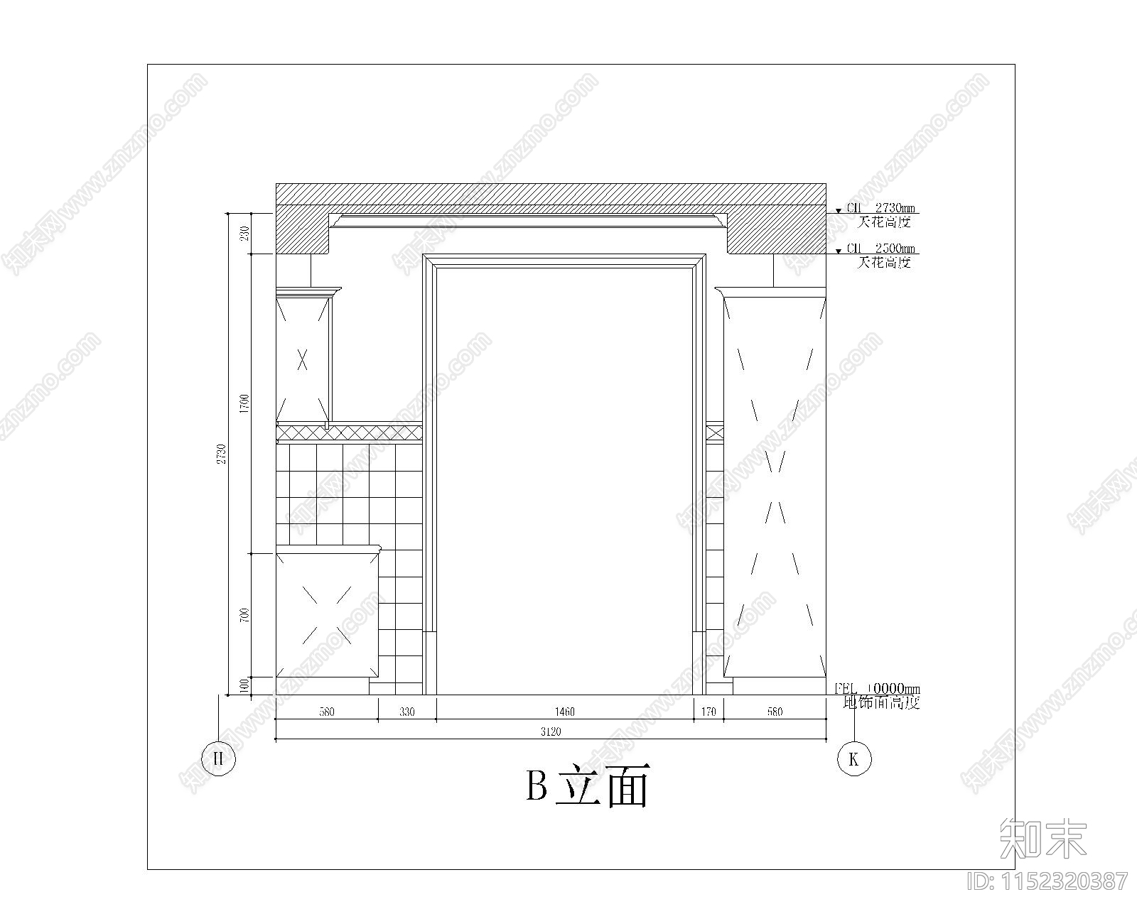 星河湾售楼处厨房室内施工图下载【ID:1152320387】