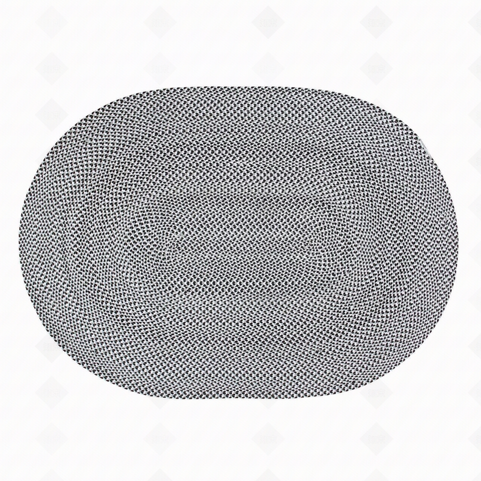 现代波西米亚手工编织地毯地垫贴图下载【ID:1152325080】