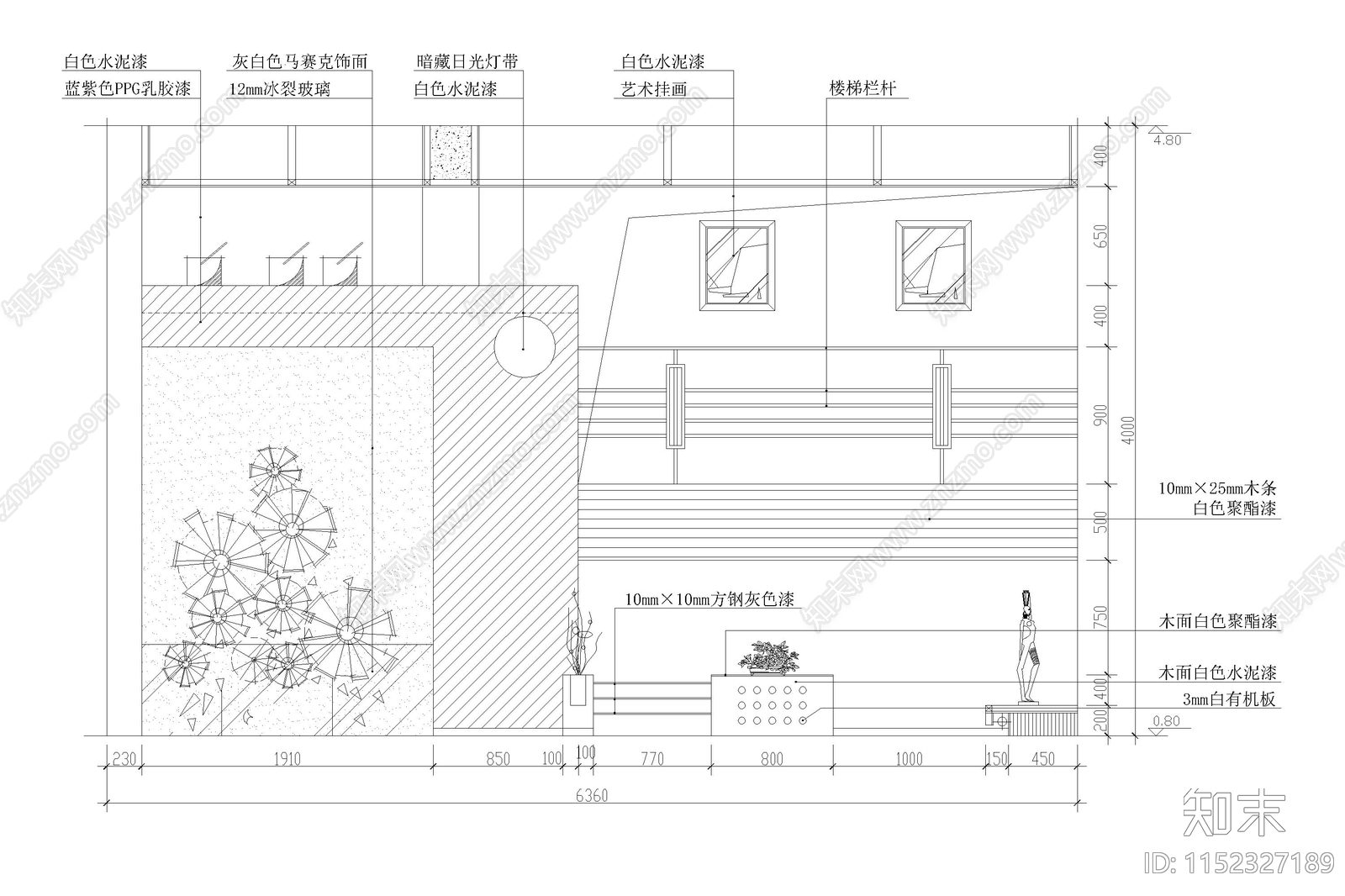 客厅电视背景墙卧室家居装修立面图纸家装设计节点cad施工图下载【ID:1152327189】