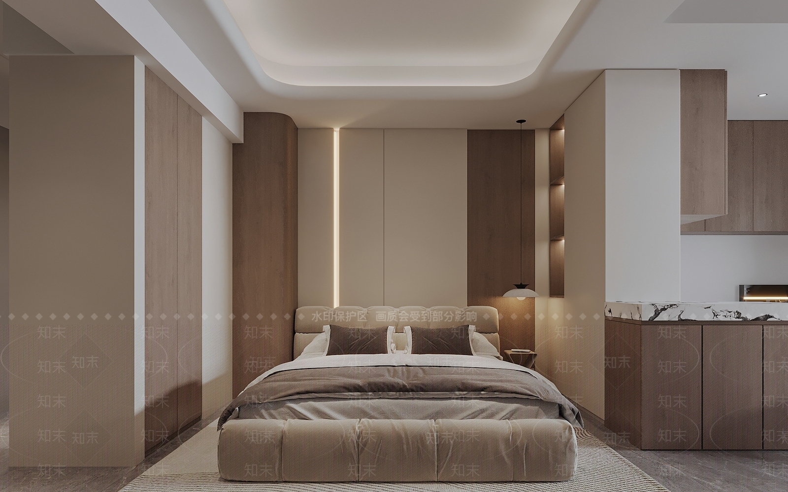 现代单身公寓3D模型下载【ID:1152330376】