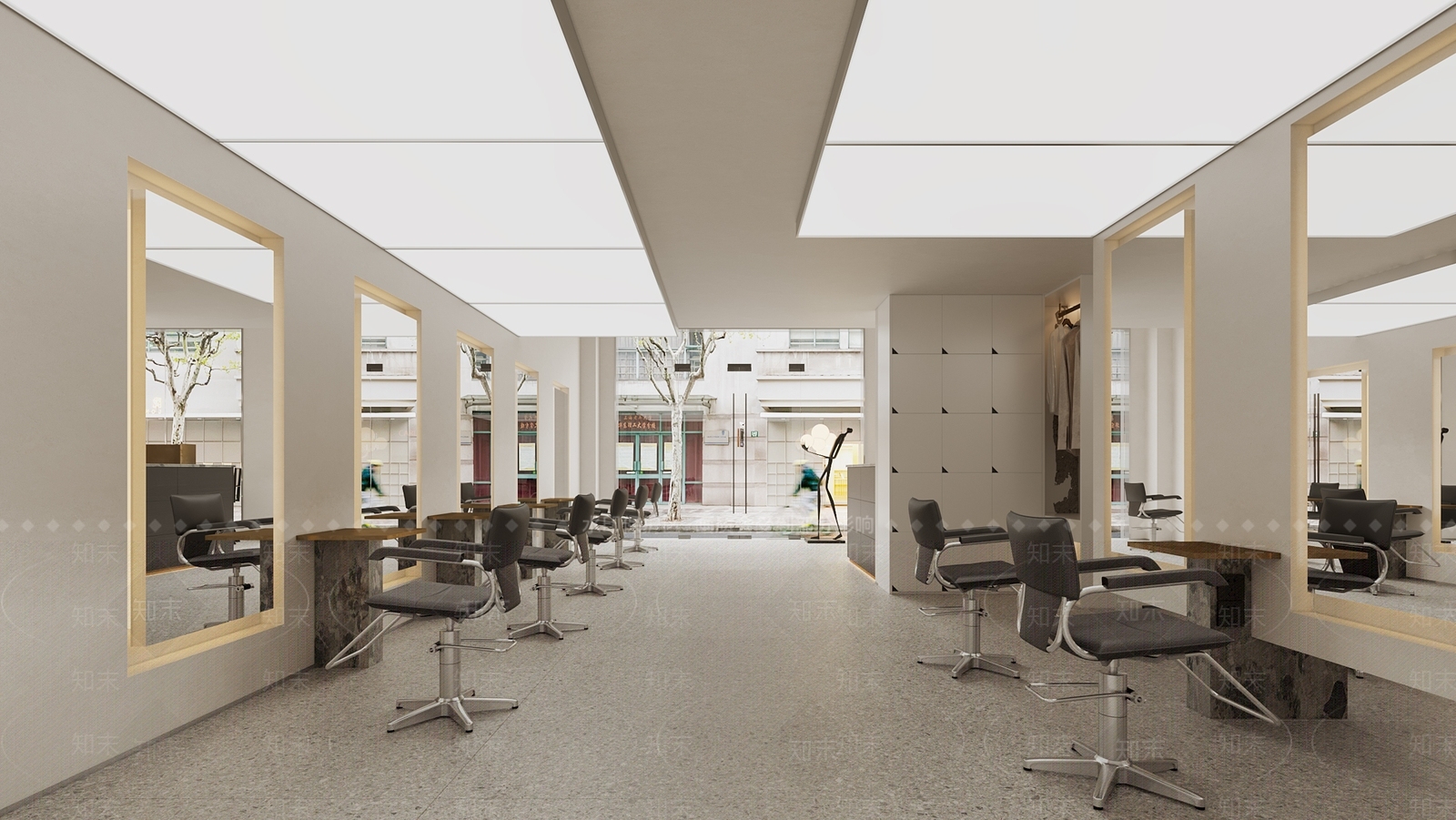 现代理发店3D模型下载【ID:1152352628】