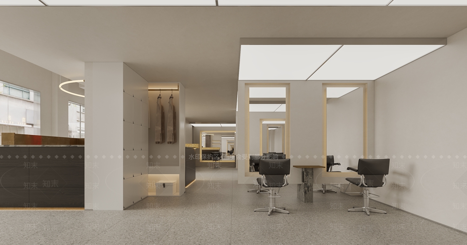 现代理发店3D模型下载【ID:1152352628】