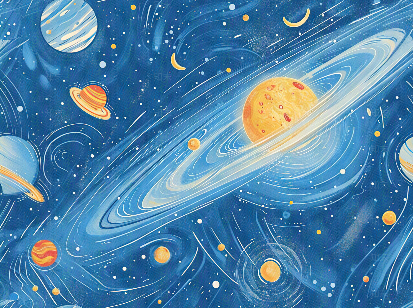 儿童太空星空壁纸贴图下载【ID:1152352859】