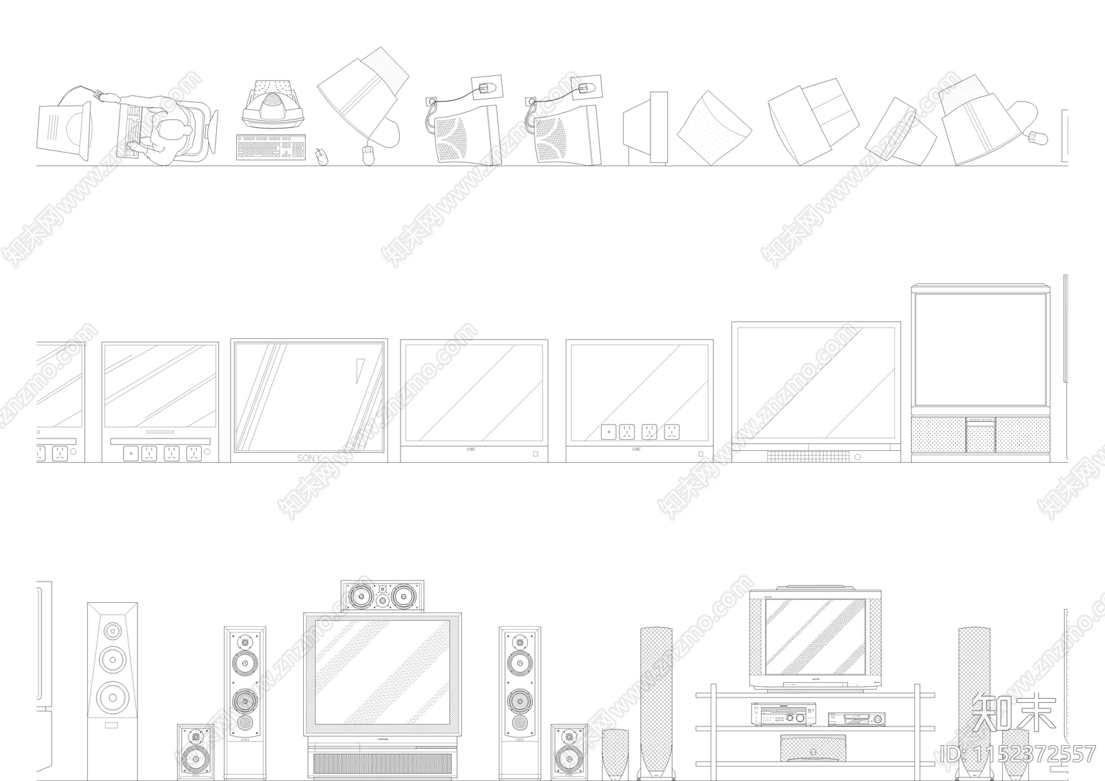 2024精品高端图库cad施工图下载【ID:1152372557】