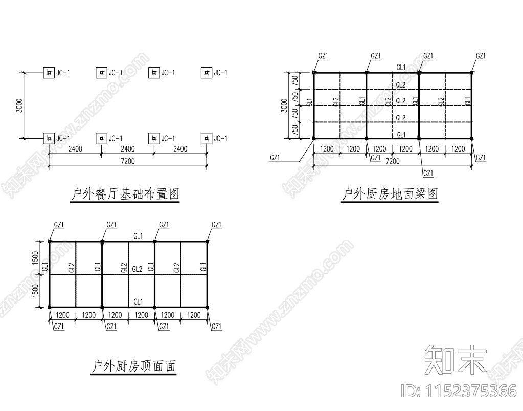 江边院落效果图cad施工图下载【ID:1152375366】