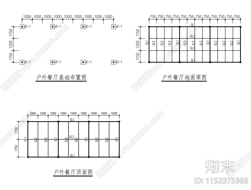 江边院落效果图cad施工图下载【ID:1152375366】