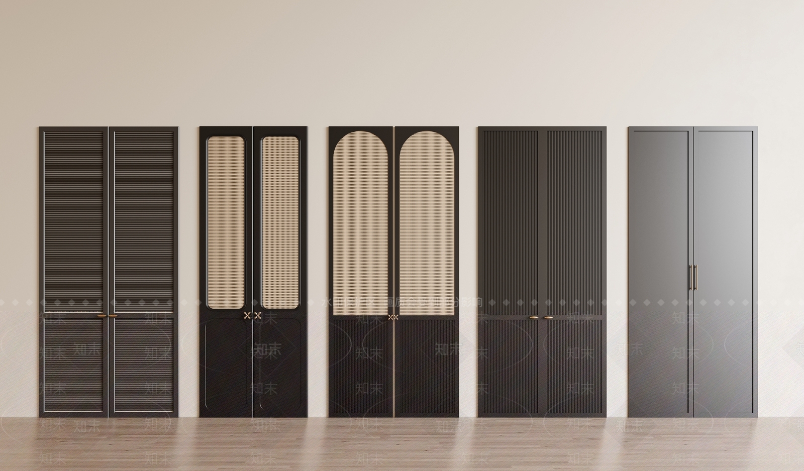 法式门板3D模型下载【ID:1152510710】