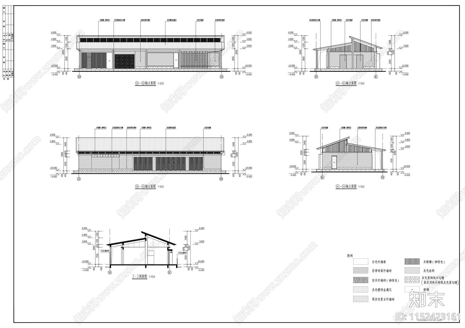 景观工程建筑cad施工图下载【ID:1152423161】
