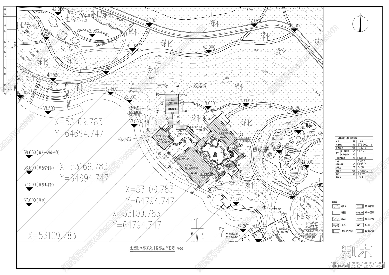 景观工程建筑cad施工图下载【ID:1152423161】