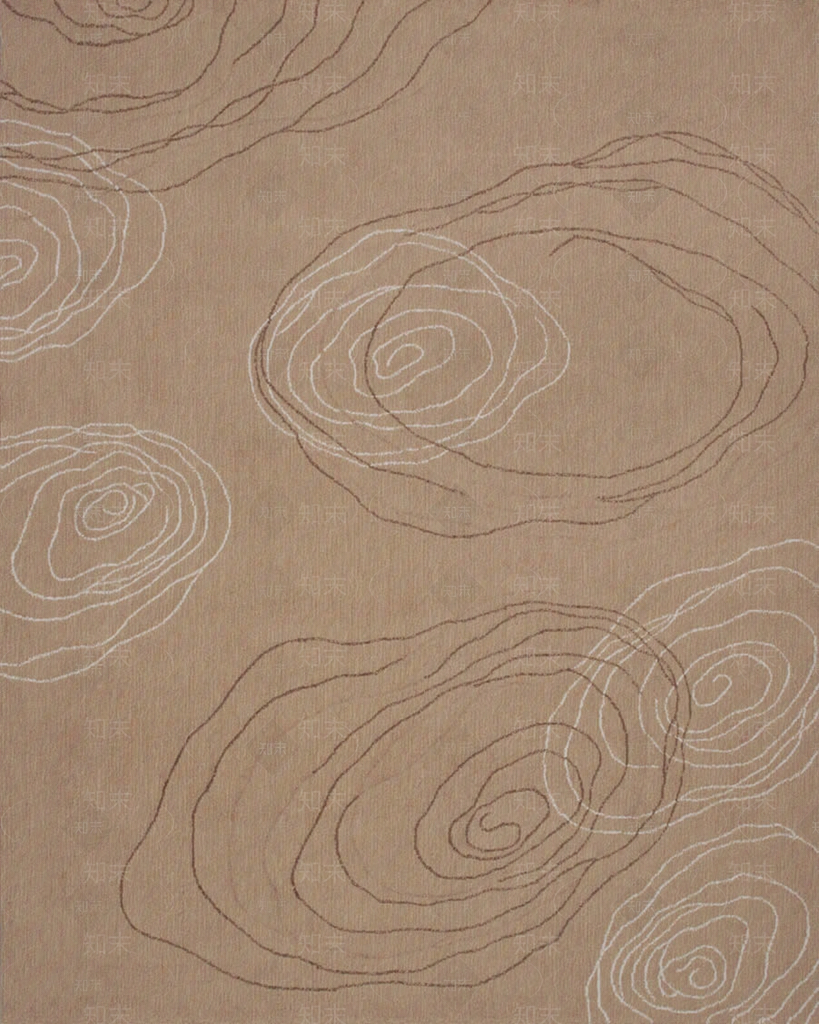 新中式简约石头纹理图案地毯贴图下载【ID:1152434279】