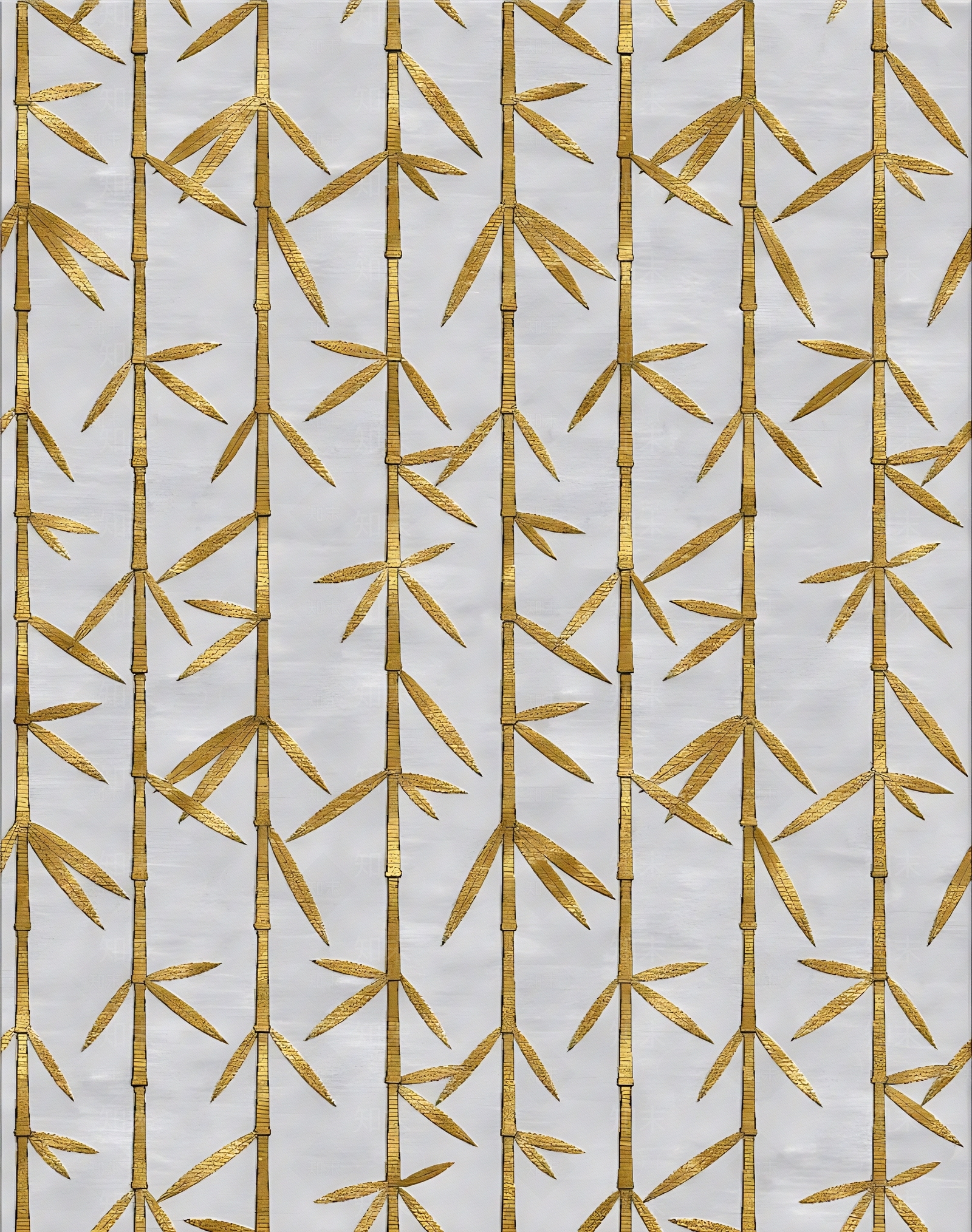 新中式金色竹子图案地毯贴图下载【ID:1152436297】