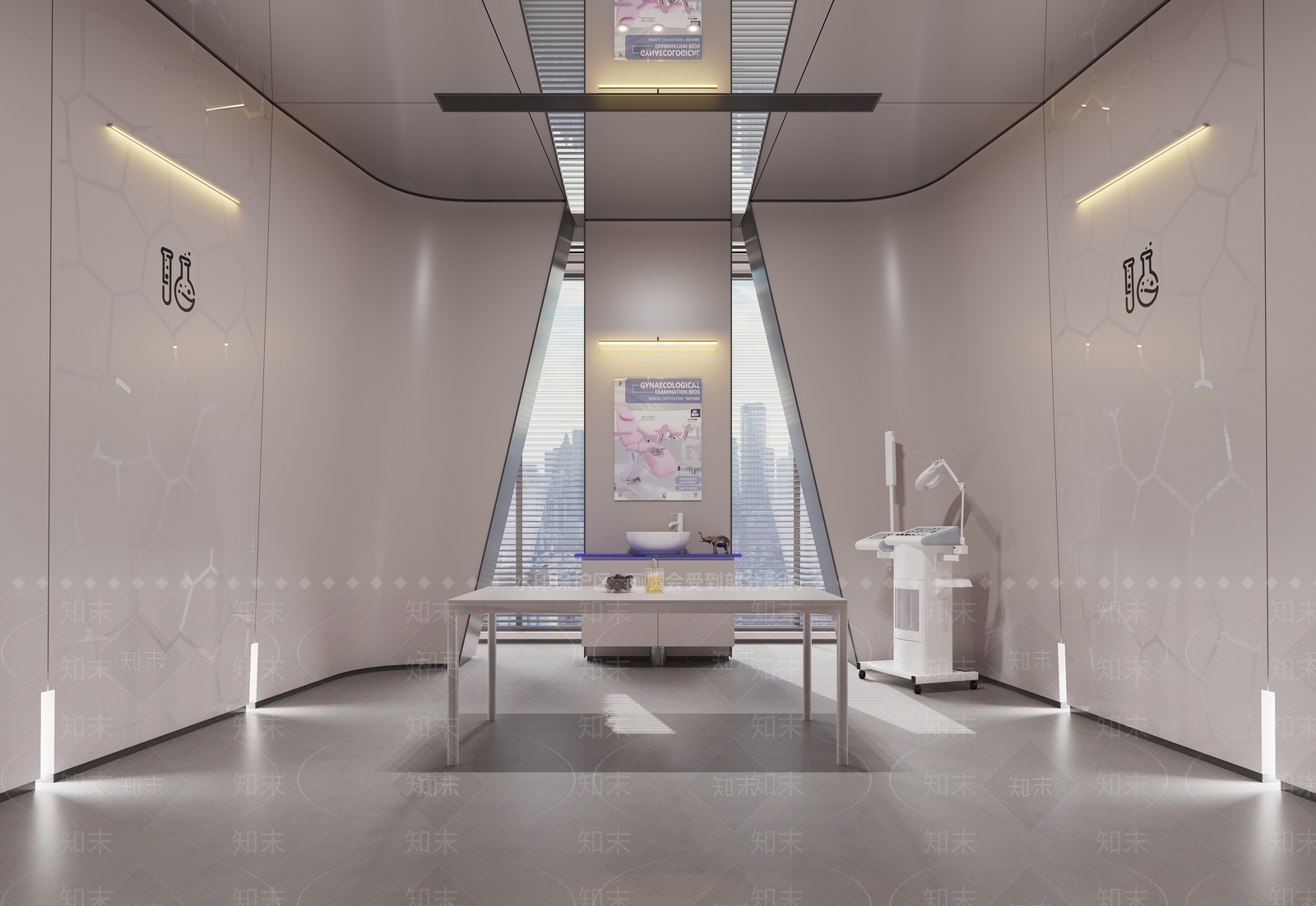 现代实验室3D模型下载【ID:1152440586】