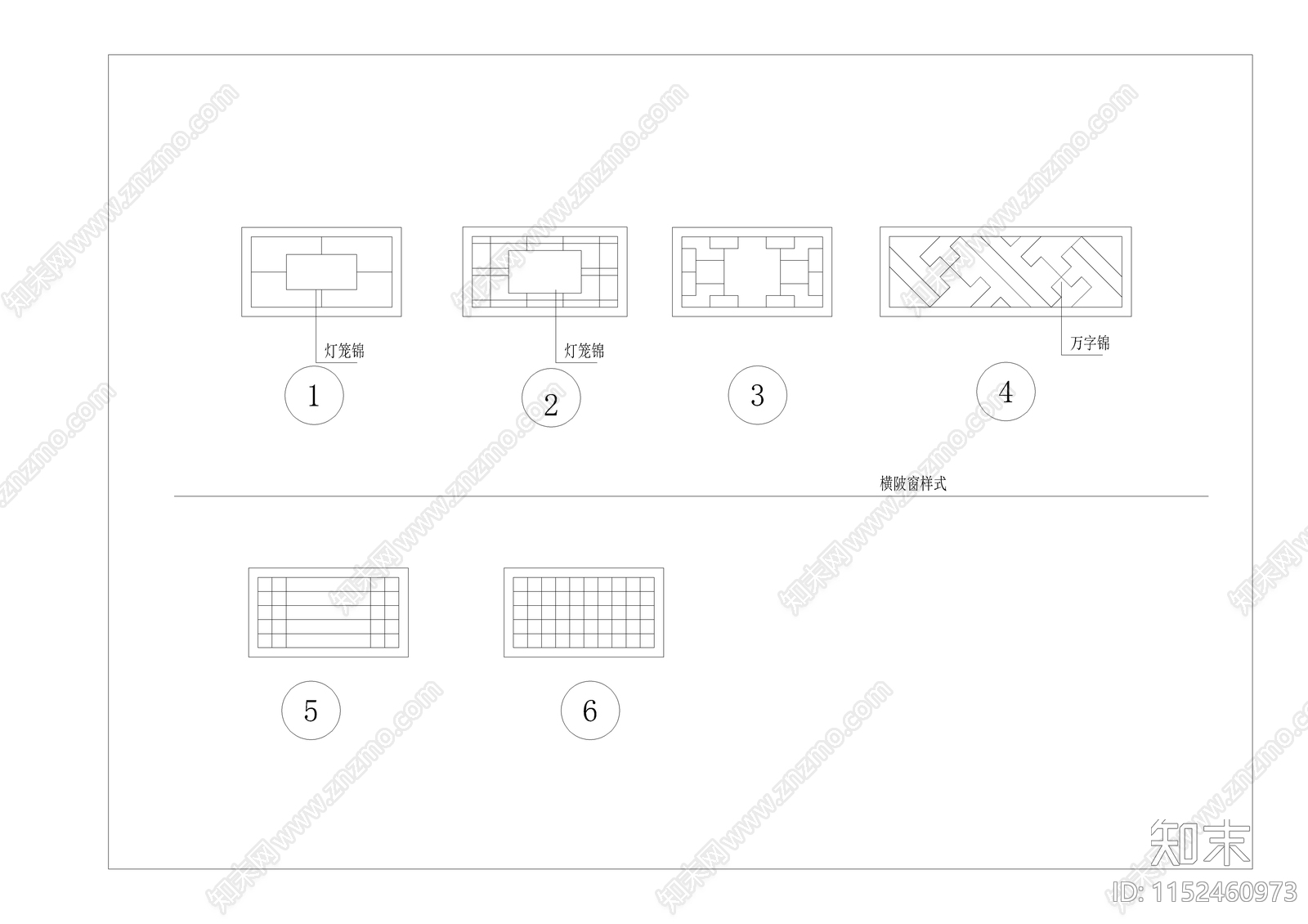 中式传统满族建筑节点图cad施工图下载【ID:1152460973】