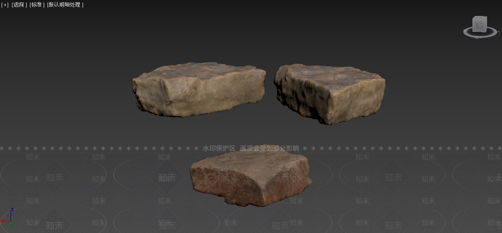 现代石头3D模型下载【ID:1152461559】