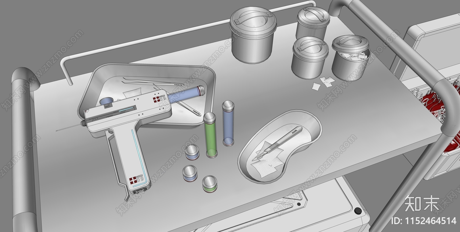 科技医疗器具SU模型下载【ID:1152464514】