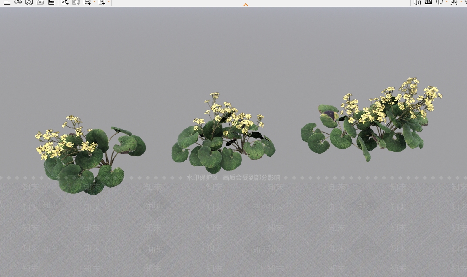 大吴风草SU模型下载【ID:1152469415】