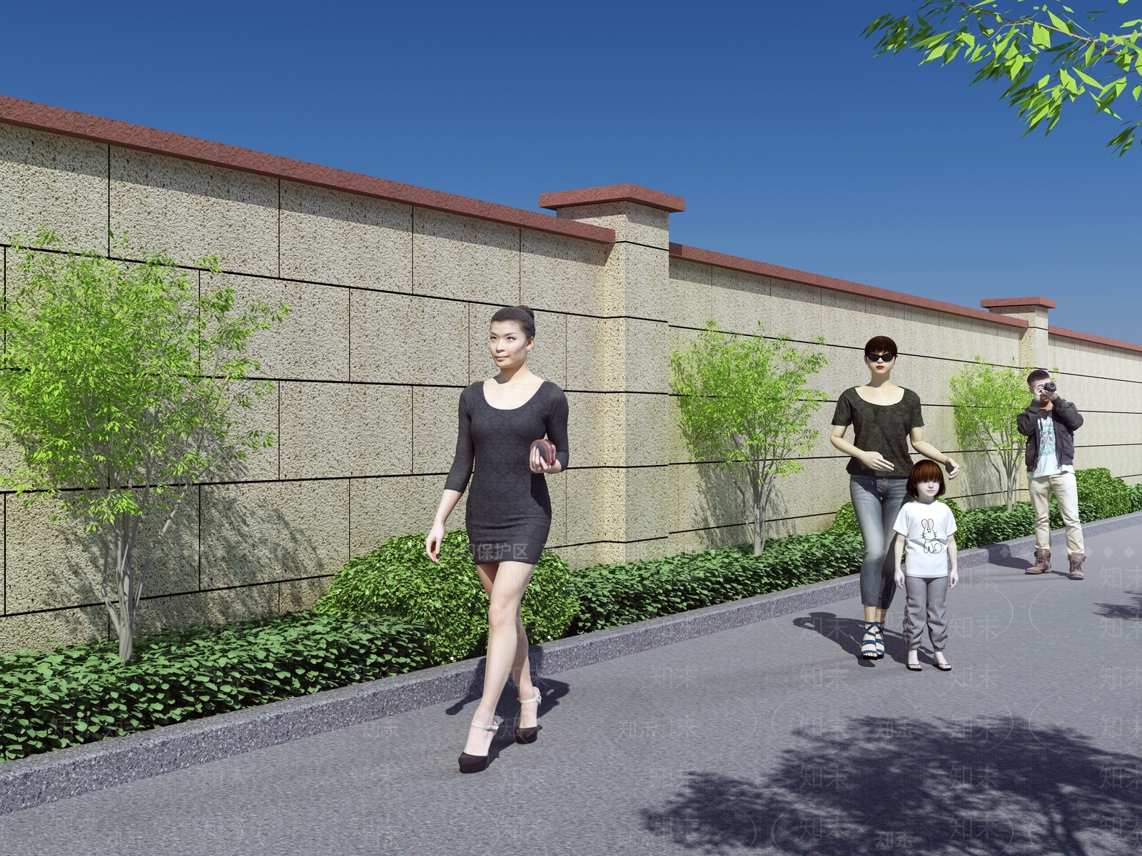 花坛3D模型下载【ID:1152470031】
