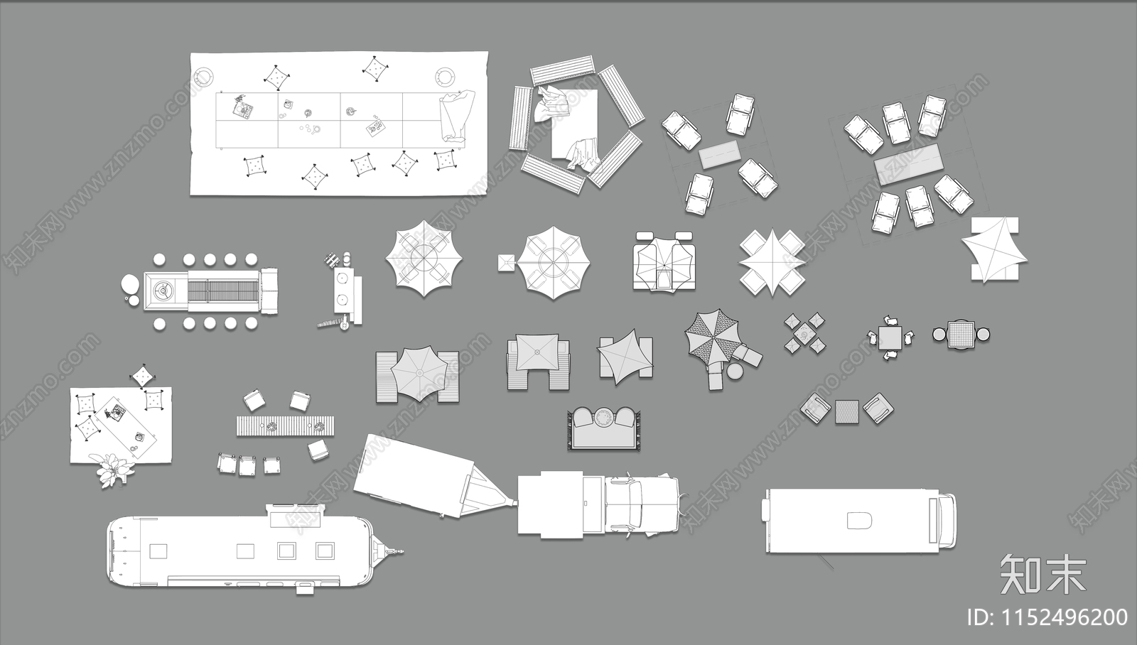 露营房车帐篷桌椅图库施工图下载【ID:1152496200】