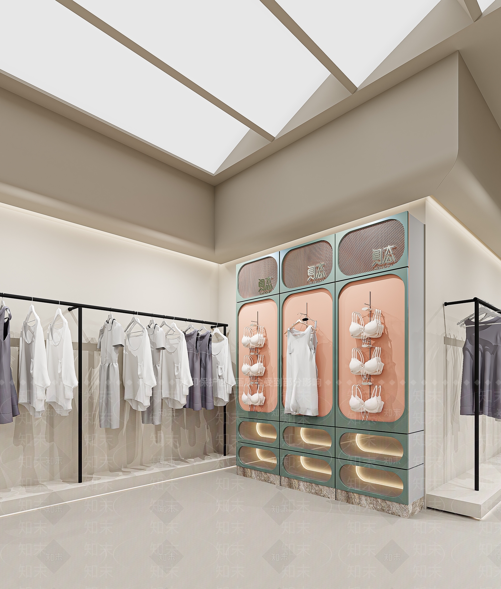 现代内衣店3D模型下载【ID:1152505922】