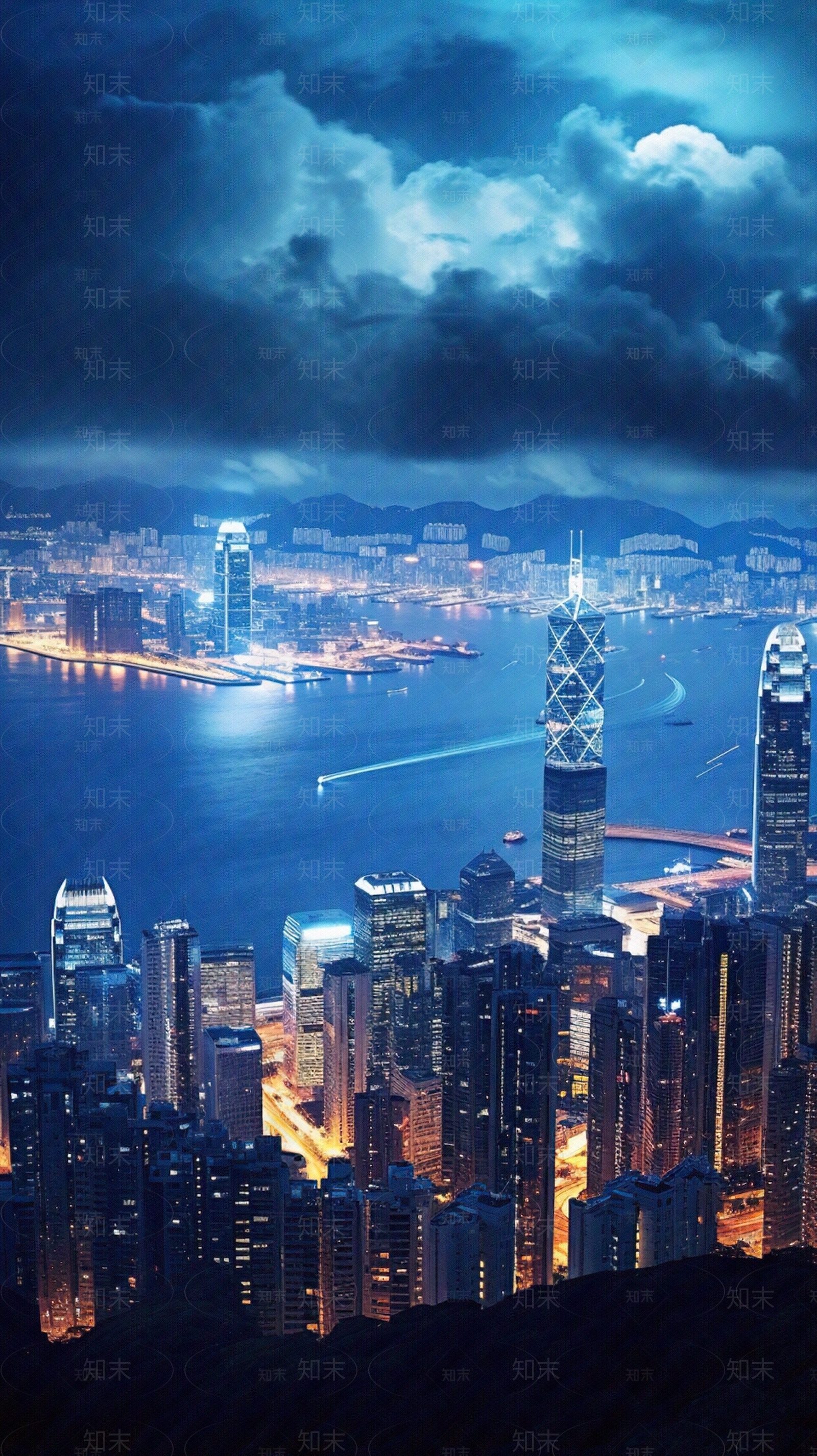 夜晚灯光城市外景贴图下载【ID:1152531445】