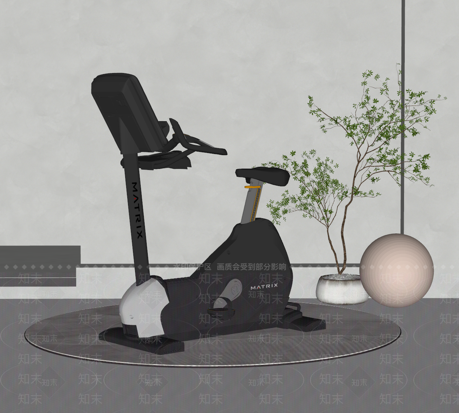 健身器材SU模型下载【ID:1152533005】