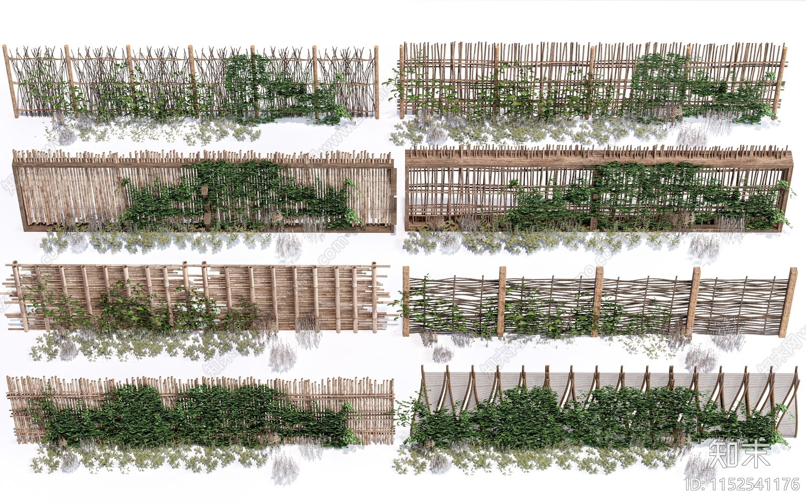 现代乡村围栏3D模型下载【ID:1152541176】