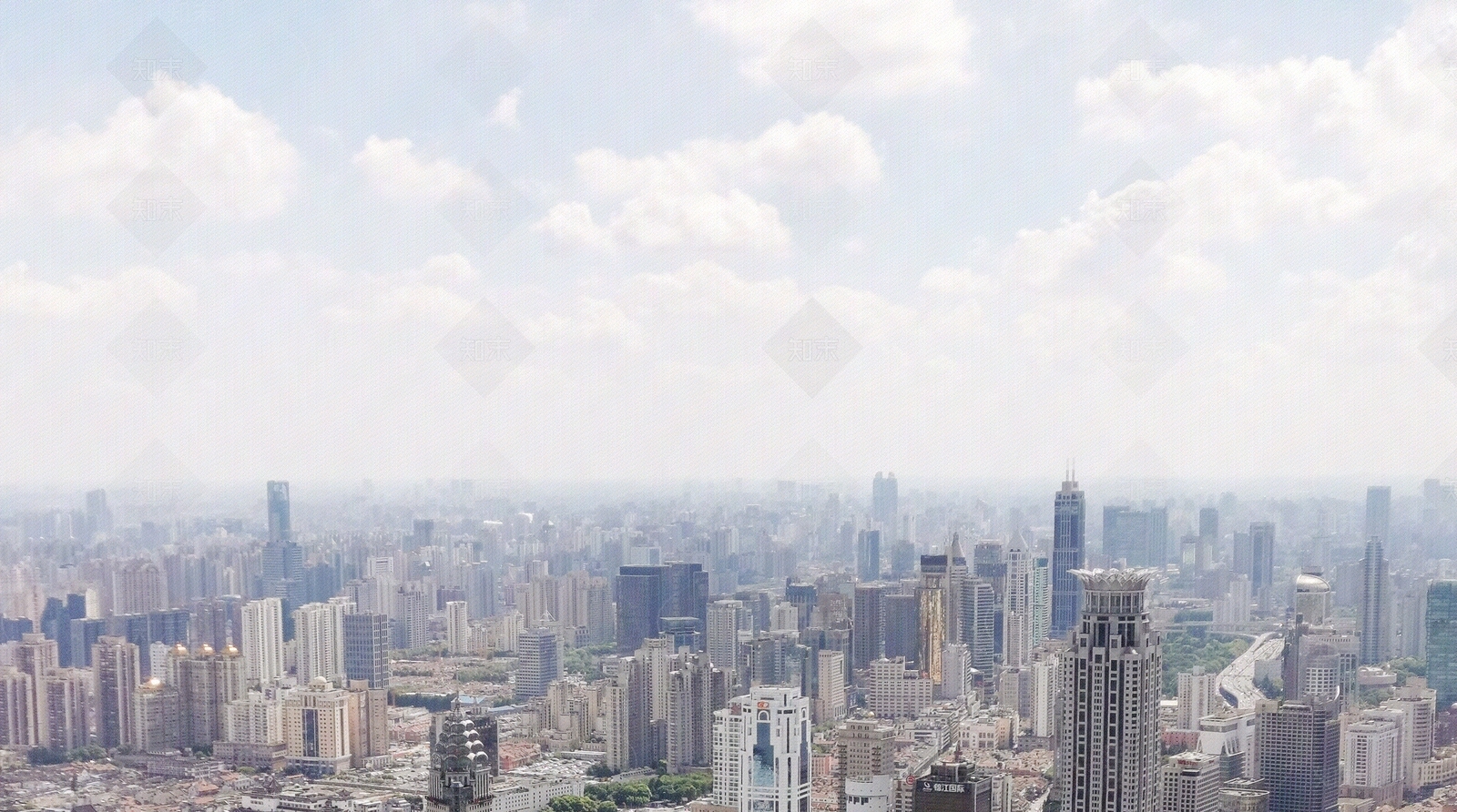 白天城市天空外景贴图下载【ID:1152543441】