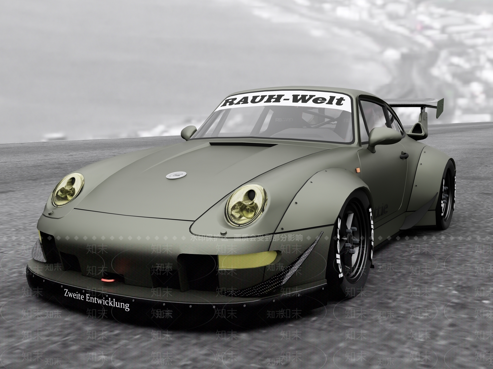 保时捷跑车grunrwb993SU模型下载【ID:1152546546】