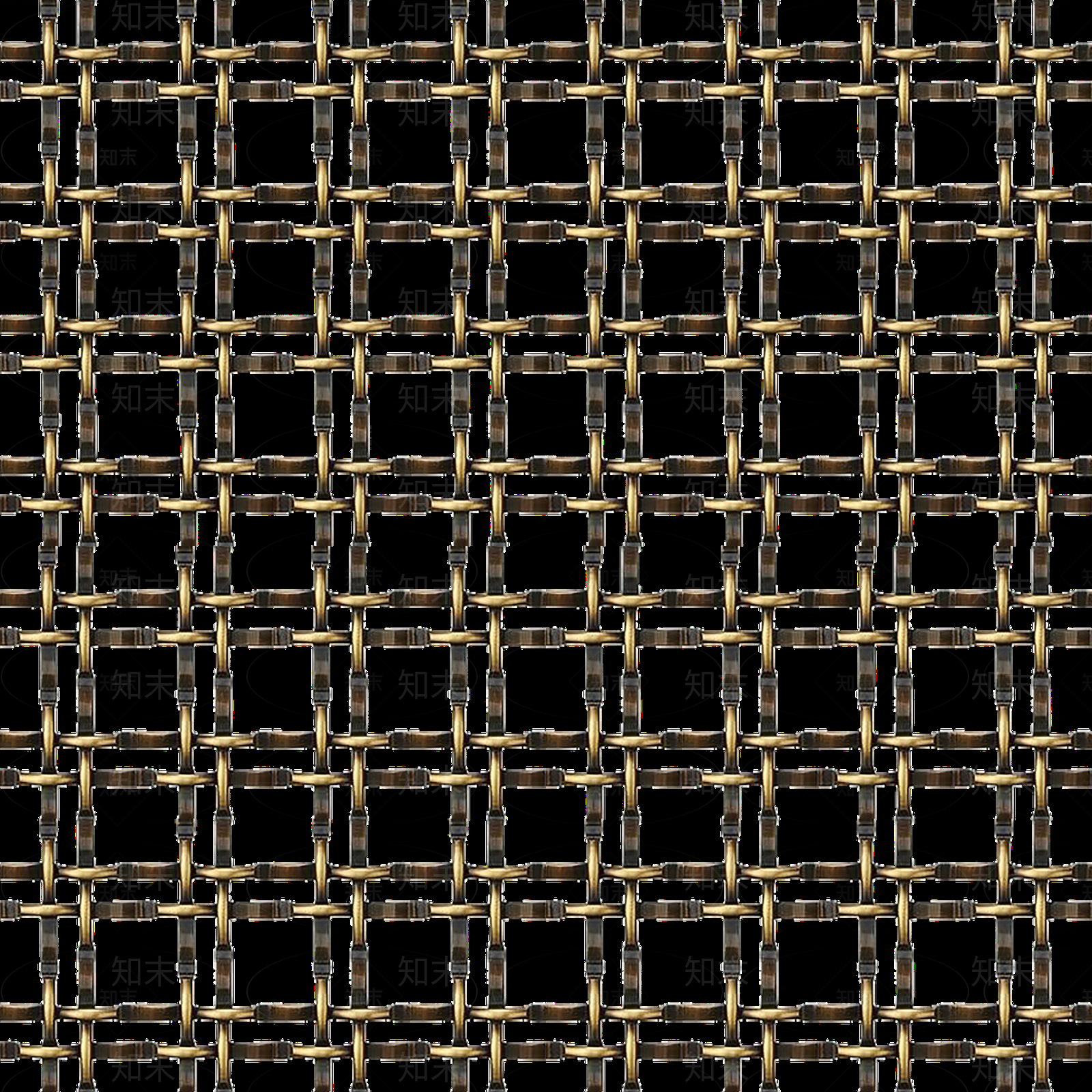 PNG免扣无缝金属格栅金属网贴图下载【ID:1152550528】