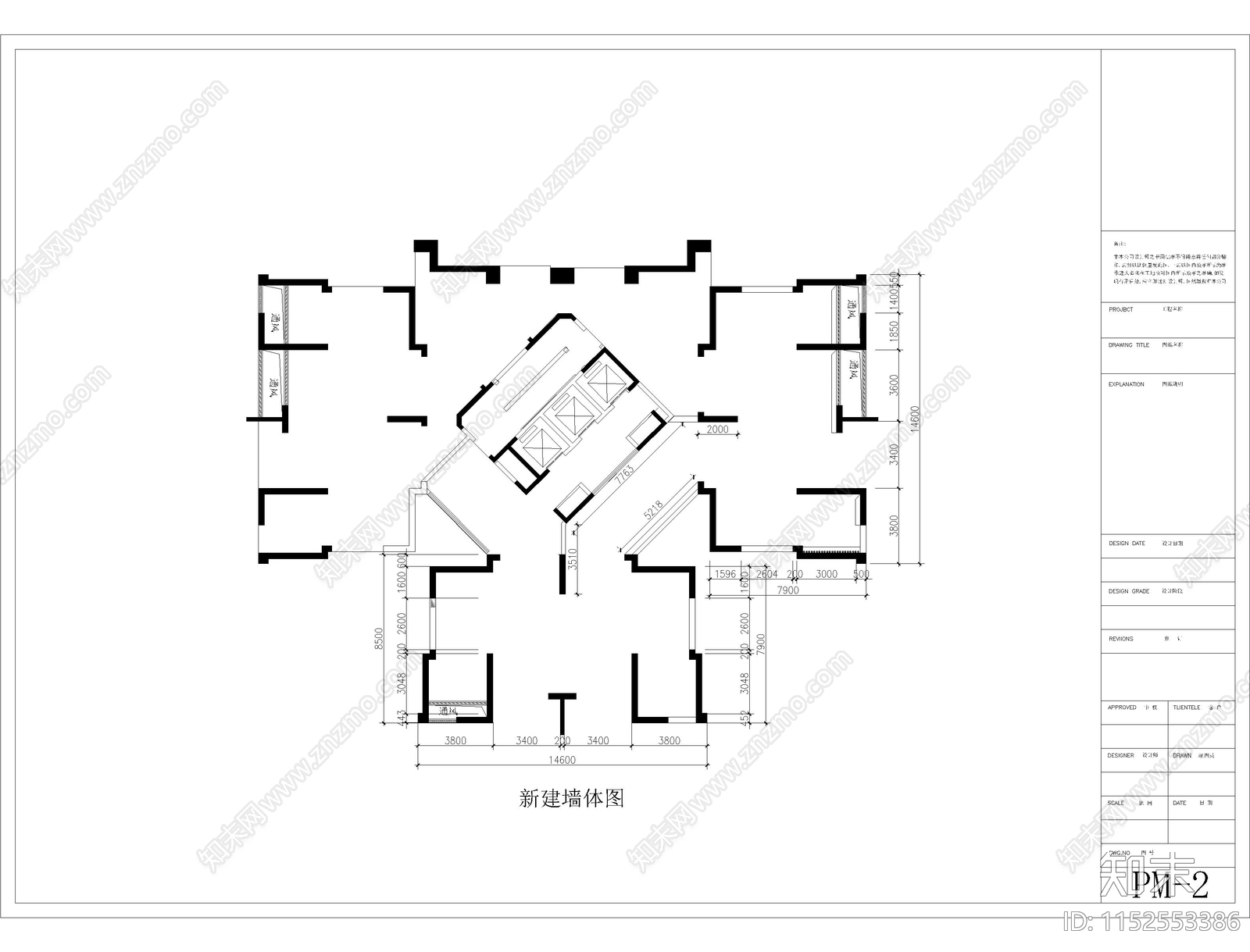 社区展馆公共空间cad施工图下载【ID:1152553386】