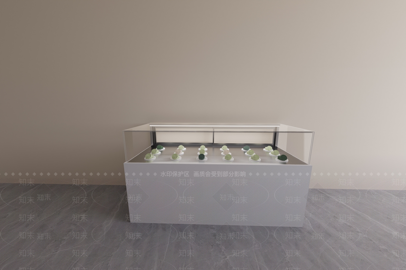现代展柜SU模型下载【ID:1152588580】