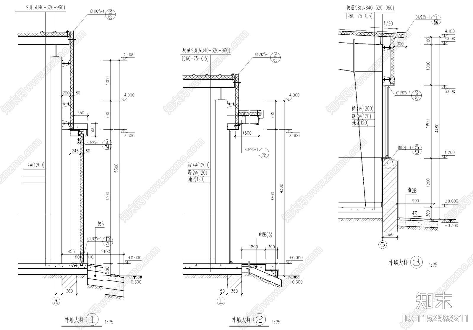 轻钢结构戊类库房车间厂房工业建筑cad施工图下载【ID:1152588211】